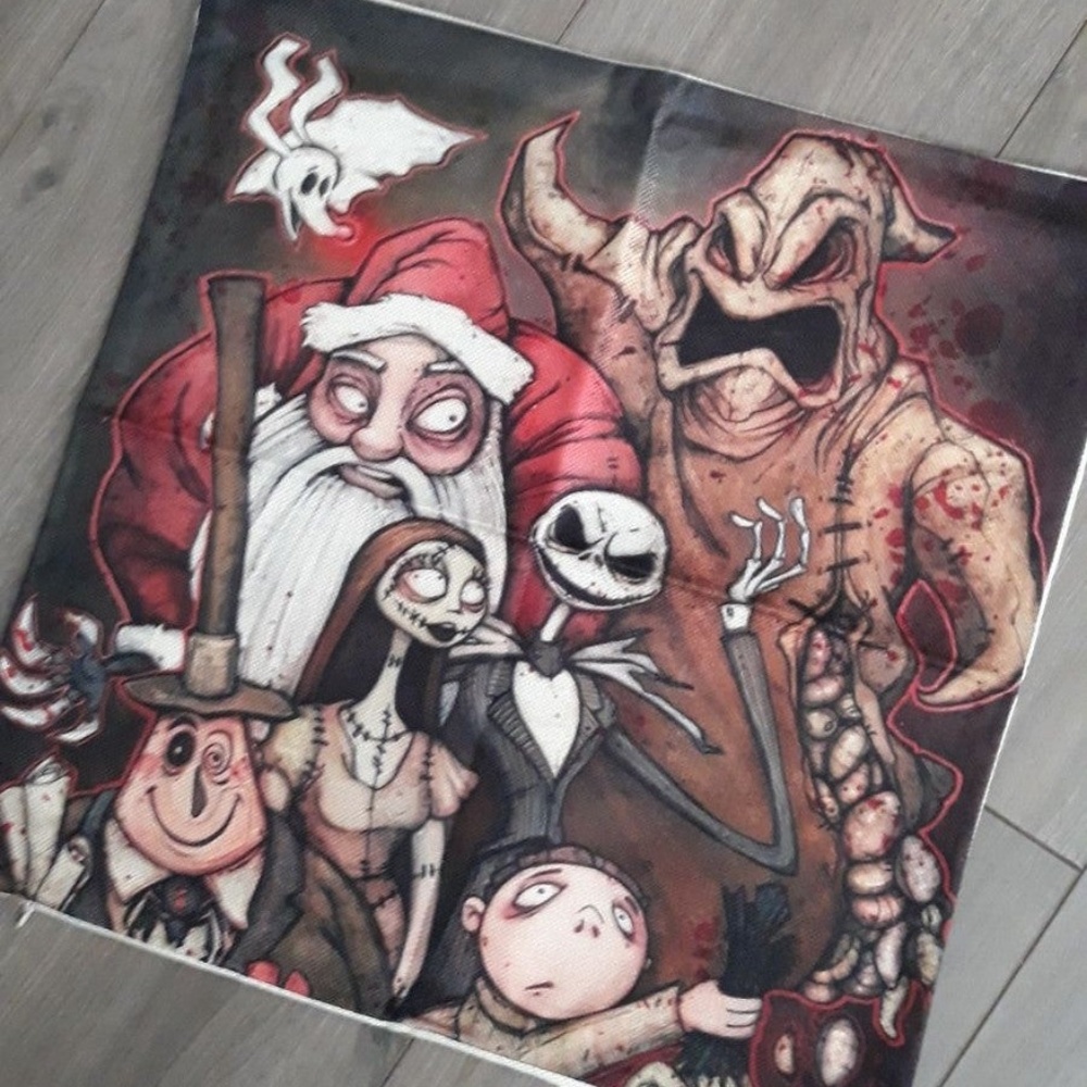 2x NEW THE NIGHTMARE BEFORE CHRISTMAS PILLOW CASE